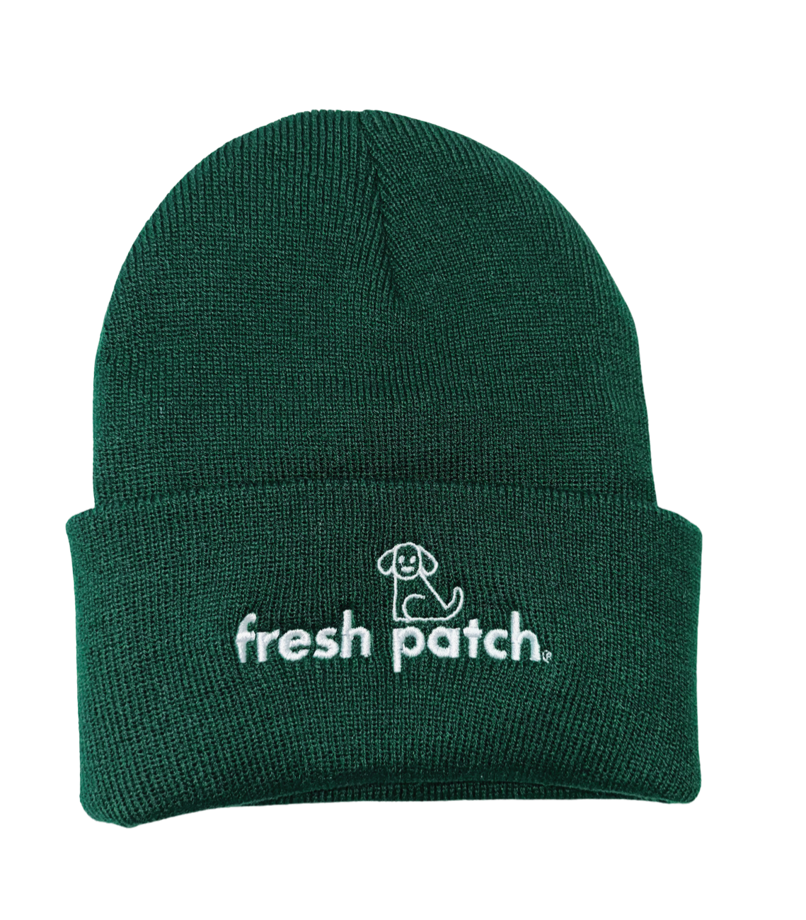 Fresh Patch Green Beanie