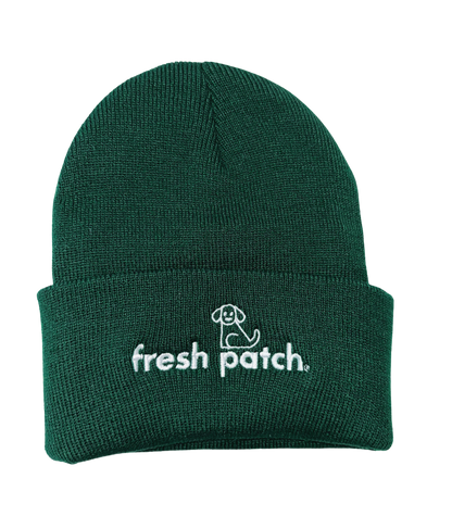 Fresh Patch Green Beanie